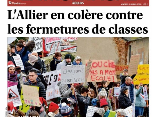 Vendredi 17 mars rassemblement devant le CDEN parvis du lycée Jean Monnet Yzeure.
