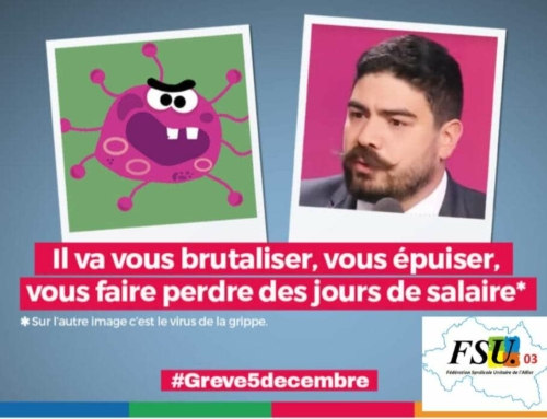 Le 5 décembre doit commencer l’affrontement avec ce gouvernement anti-fonction publique !