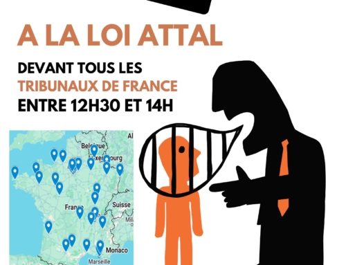 5 mai la Protection Judiciaire de la Jeunesse en défense du droit des enfants contre la loi Attal.