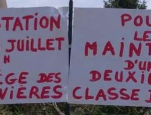 C’est la fin de l’année scolaire MAIS LA PRESSION MONTE.