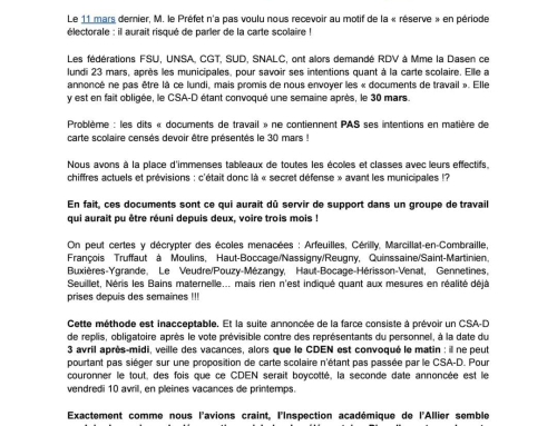 MARDI 31 GREVE ET RASSEMBLEMENT.