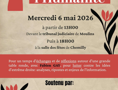 Mercredi 6 mai : « Murmures de la Cité » attaque « l&rsquo;Humanité » en justice ! audience à Moulins 14h.